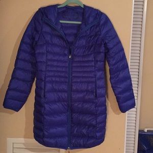 Duvet/down shell jacket